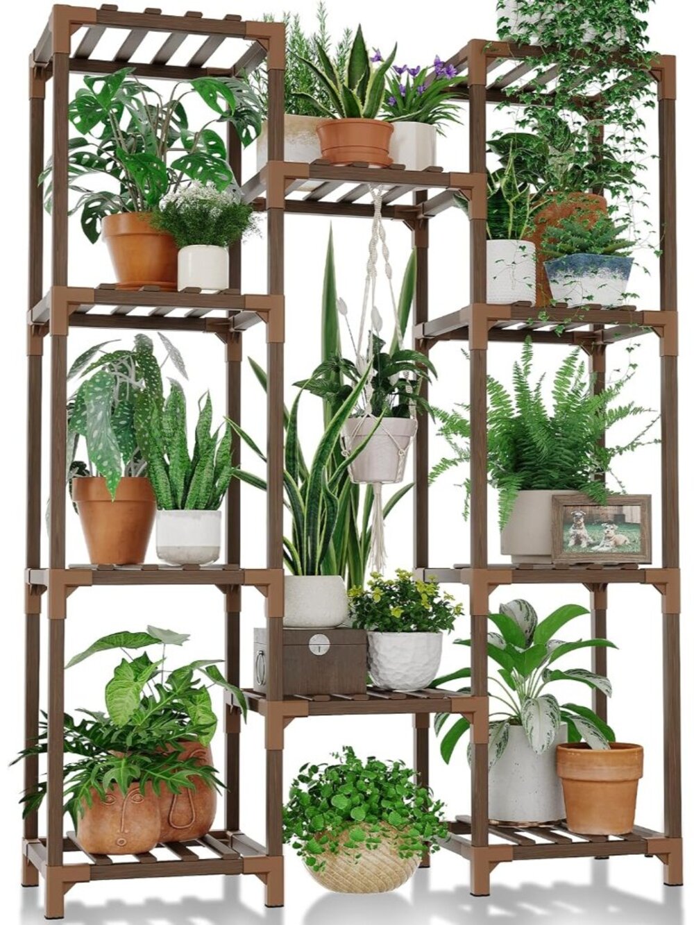 New Plant Stand Indoor Outdoor Tall Plant Shelf for Multiple Plants Pots